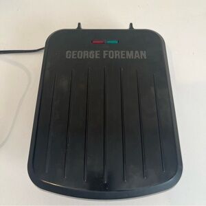 Vintage George Foreman Grill Copper Plate GRS040BC Indoor Grill Works 1994